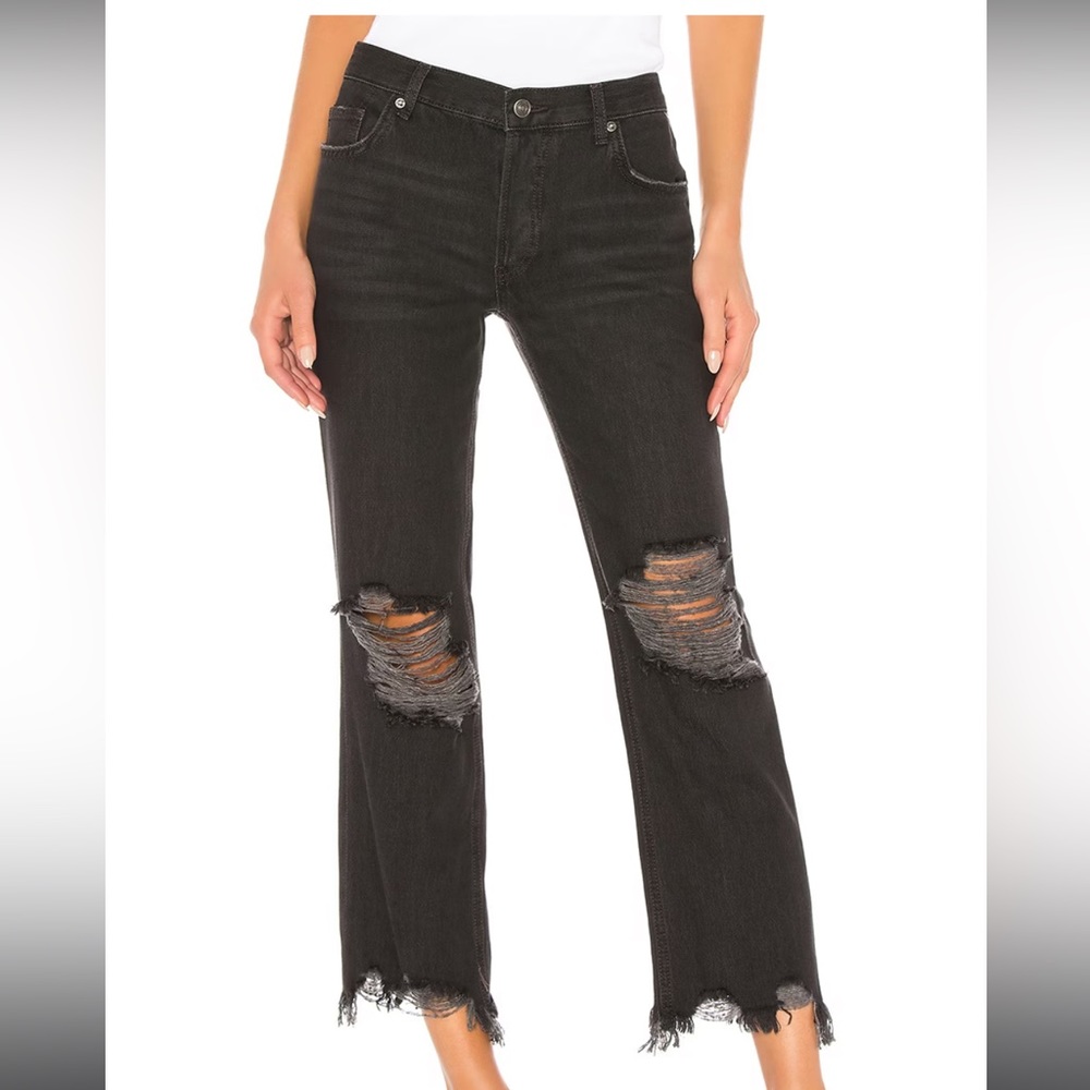 Free People Maggie Straight Jean